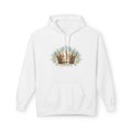 Crown & Scripture Hoodie — "Put On the Whole Armor of God" Christian Faith Pullover